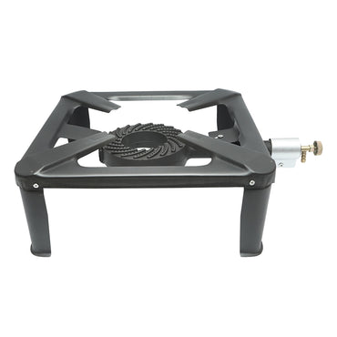 Pirostrie, square gas burner with 4 legs 400x400x106mm