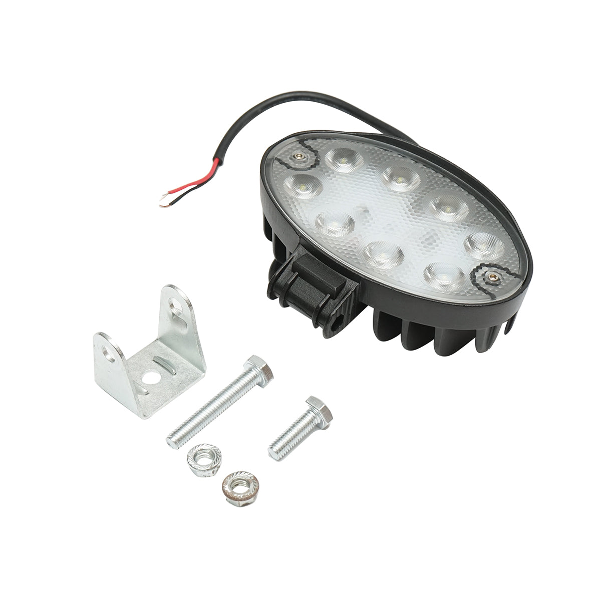 LED Projector 10-30V 24W 143x109x50mm with mounting accessories Breckner Germany
