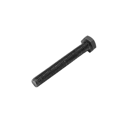 Black screw with hexagonal head DIN 933 M8x60 G10.9 200 pieces/bag