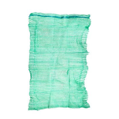 Mesh bag 500x800m Raschel type for vegetables 40Kg light green