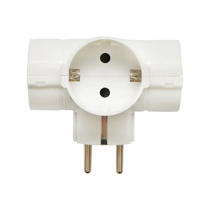 Triple Schuko plug 16A, 230V, 3680W Breckner Germany