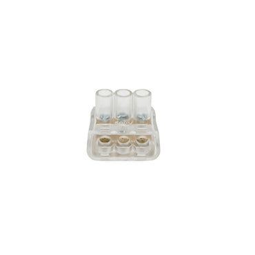 Terminal block 10A 500V, 3 poles 1.5mm Leader