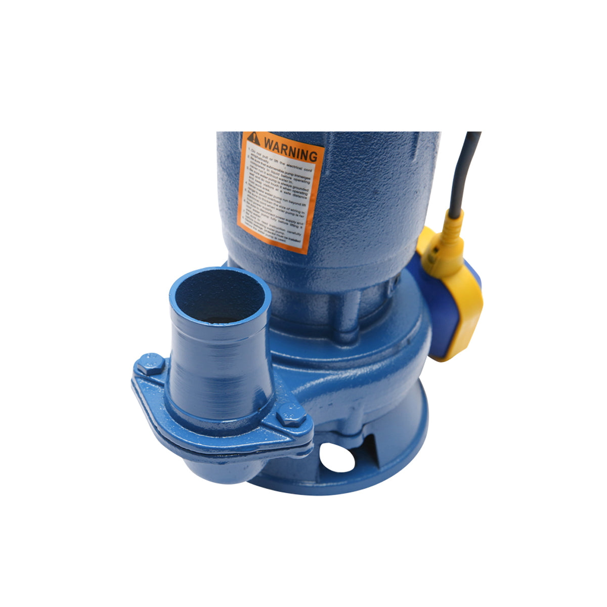 Dirty water pump, submersible drainage with float, 550W, 200L/min, depth 11m, 220V WQD10-8-55F Breckner Germany
