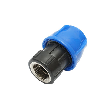 Internal thread compression fitting D25mmx3/4 inch, PN16 for irrigation systems