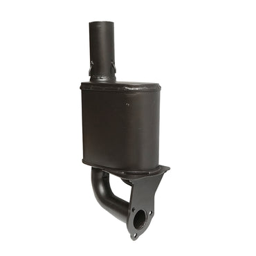 Exhaust muffler 240x150mm for JCB 3CXS-PC, 4CX-PC, 3CX, 215/3CX 15, 214e/3C 14, 215S/4CX 15, 214/3CX 14-PC, 3CX-T, 4CX, 3CXS OEM 128-H2997