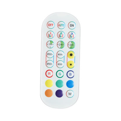 Decorative LED RGB Floor Lamp 4.8W dimmable 240lm, music mode with remote control, 1500x125x125mm IP20