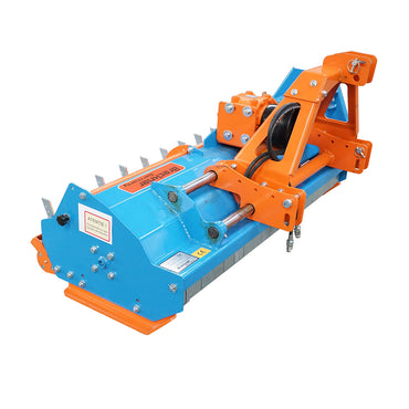 KFH145 shredders 25-50HP with hydraulic translation and compactor, included cardan 304Kg Breckner Germany