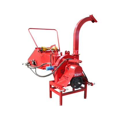 Branch shredder with PTO attachment 35-80HP, wood diameter 200mm with included cardan, Breckner Germany