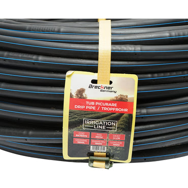 Drip irrigation pipe, roll 100M 4L/H, D16mm, step 33cm Breckner Germany