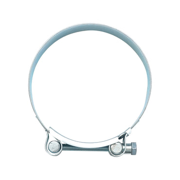 Force collar, galvanized metal clamp with screw W1 for hoses 113-121mm Breckner Germany