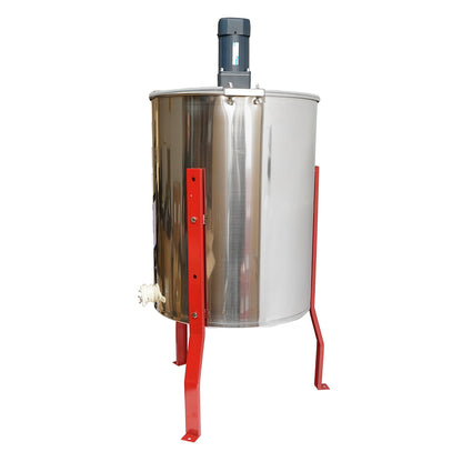 Electric honey extractor 220V for beekeeping, stainless steel with 6 frames, reversible