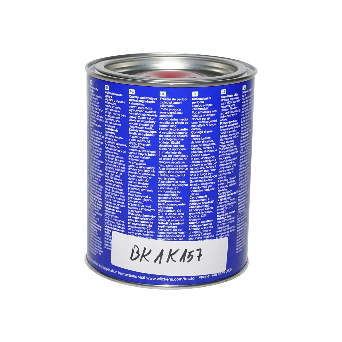 David Brown red automotive paint 1L Tractol