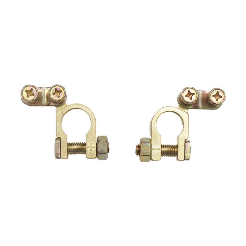 Breckner Germany copper battery terminal set