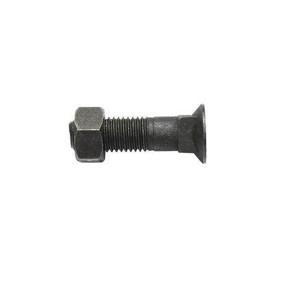 Bolt and nut set for cup tooth JCB 2CX, 3CX, 4CX OEM code 826/00303+1340/0701 Breckner Germany
