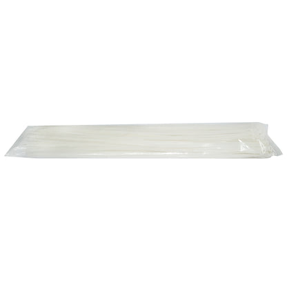 Facets, plastic collar 9x750mm white set of 100 pcs Breckner Germany