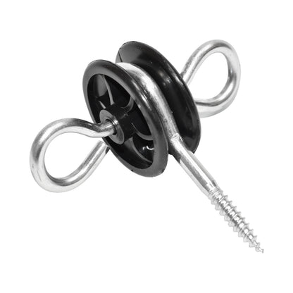 Double anchor isolator 5.8mm 85x87mm electric fence Breckner Germany