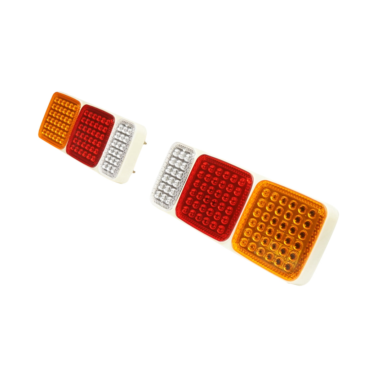 Set of rear truck lights with LED 430x165, 12/24V Breckner Germany