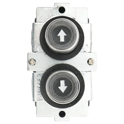 Switch with 2 buttons for the industrial remote control