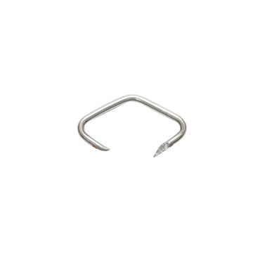 Set of 100 nasal rings made of wire for pigs 35mm