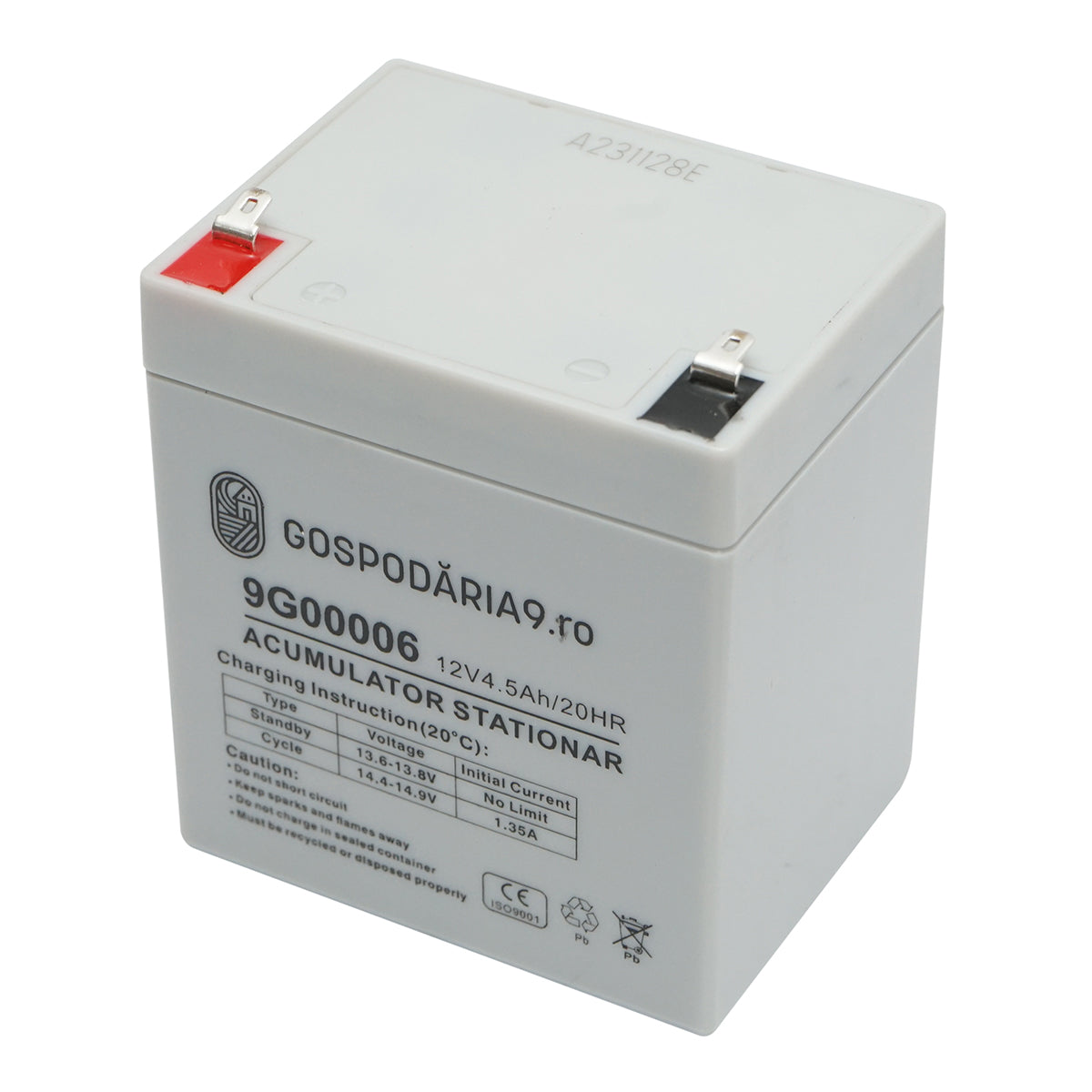 Solar gel battery 12V 4.5Ah 20HR, 90x70x101x107mm FC12-4.5 Household 9