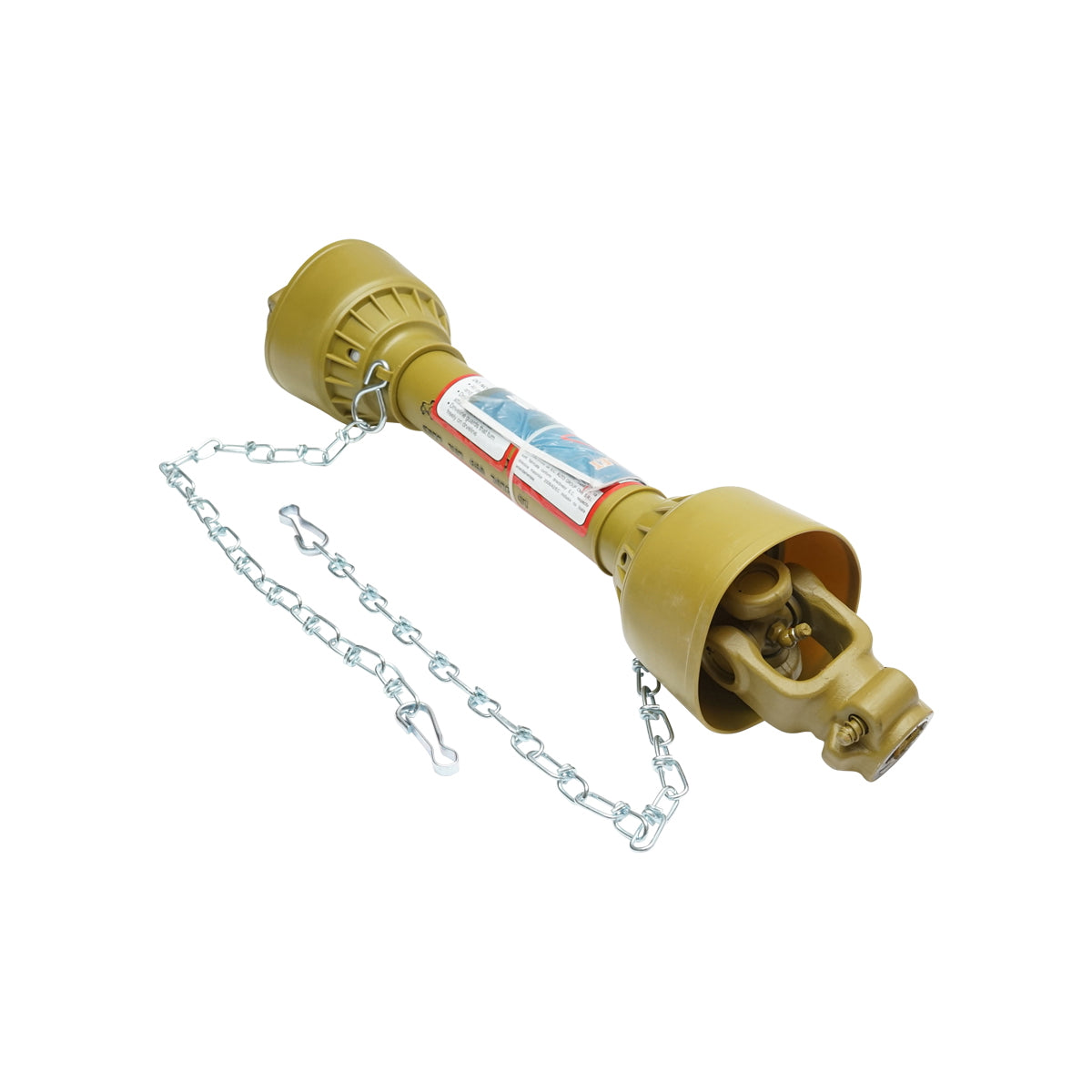 Cardan 650 mm T2 cross 24x62 triangular tube 1 3/8 Z=6