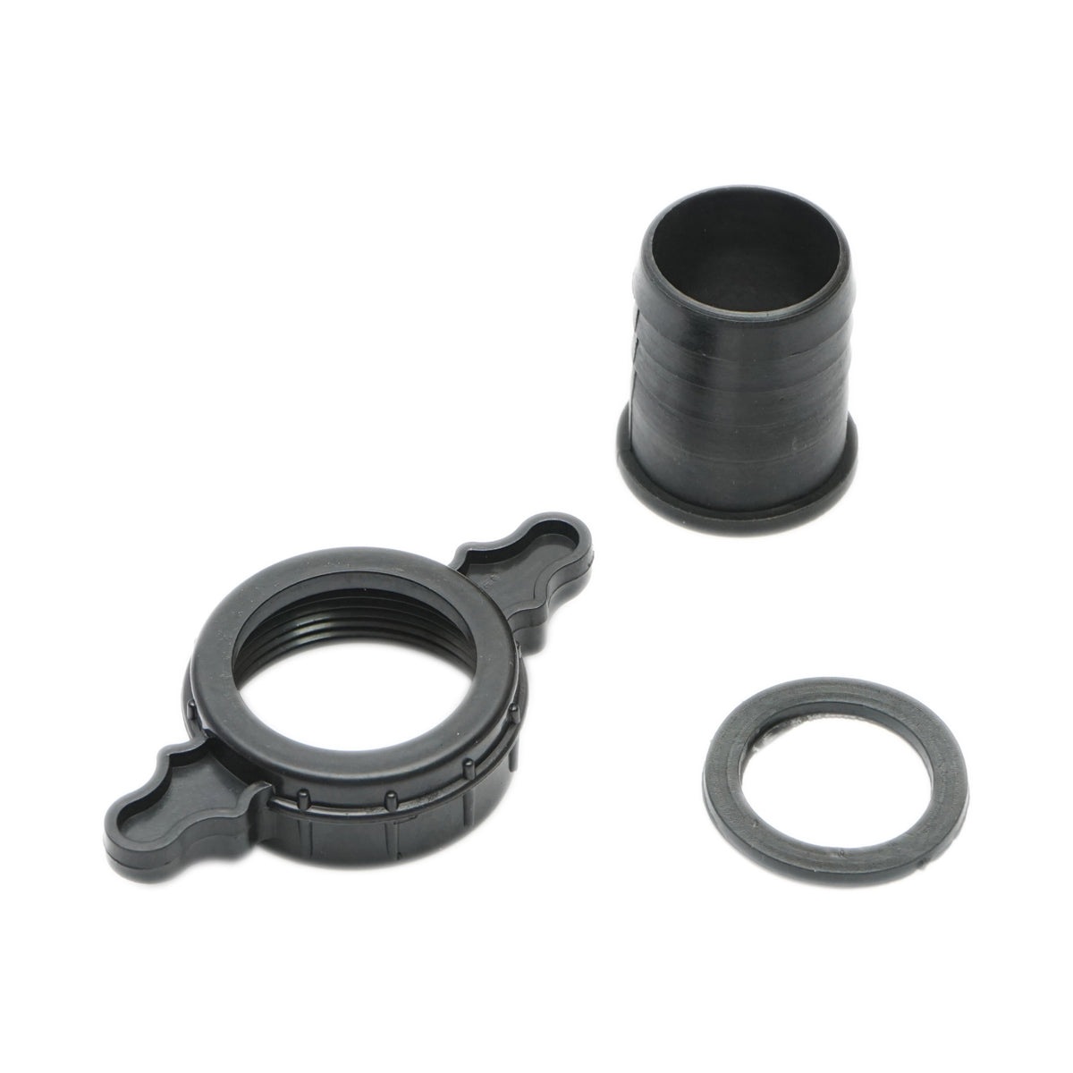 Coupling connector 1.5 inch with nut and PVC gasket for irrigation water hose with internal thread