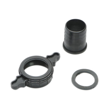 Coupling connector 1.5 inch with nut and PVC gasket for irrigation water hose with internal thread