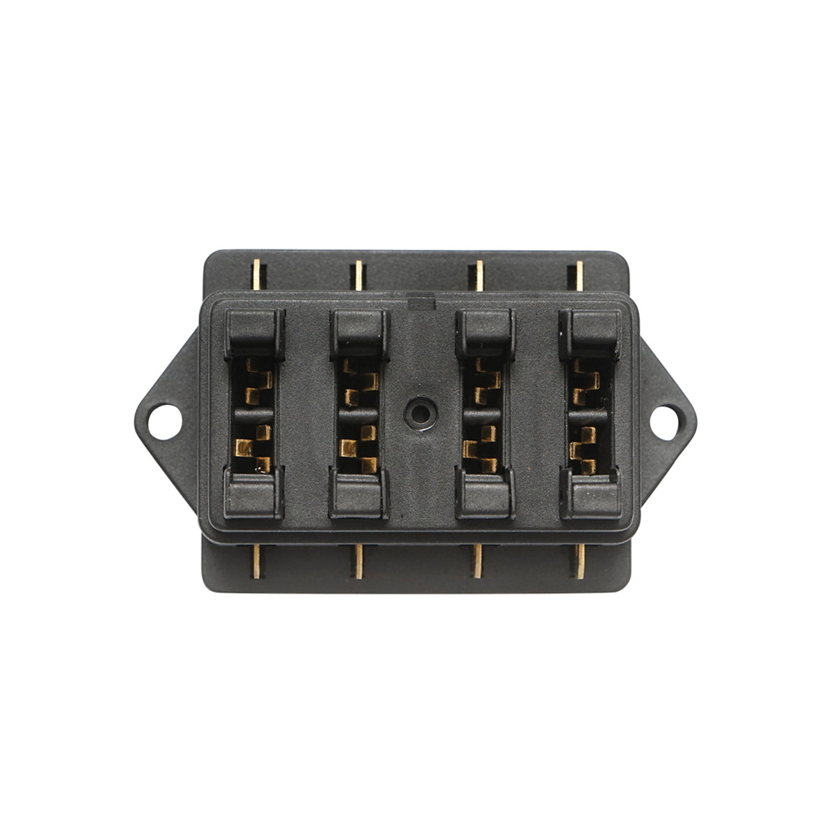 Flat fuse box with 4 slots Breckner Germany
