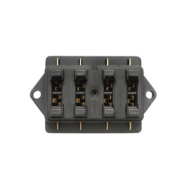 Flat fuse box with 4 slots Breckner Germany
