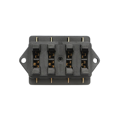 Flat fuse box with 4 slots Breckner Germany