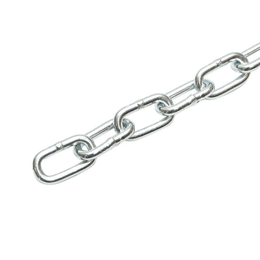 Galvanized steel chain with medium size 5.5mmx50m