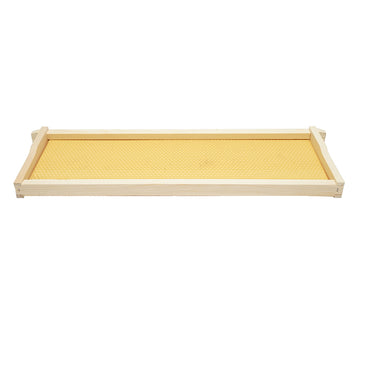 Wooden hive frame with plastic comb type Dadant 483x448x159mm