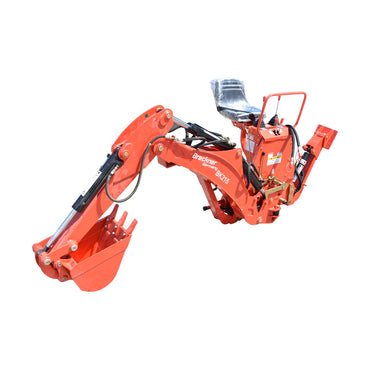 Excavator arm for tractor 25-50HP, 180-degree rotation, digging depth 2.2m, 415Kg Breckner Germany