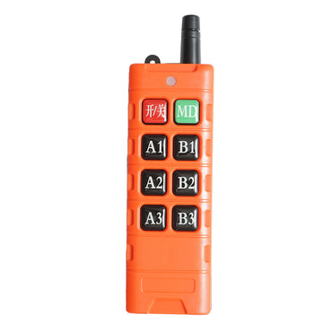 Wireless remote control 12/24V with 6 control buttons