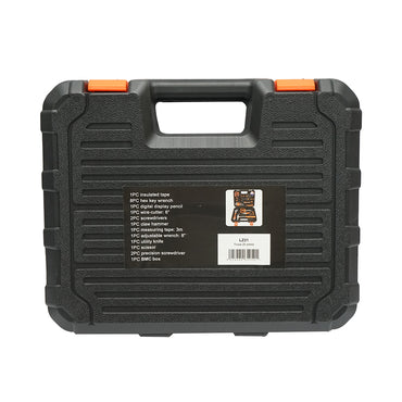 Combined tool and equipment set 20 pieces