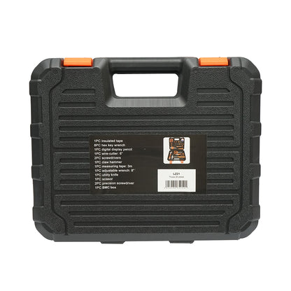 Combined tool and equipment set 20 pieces