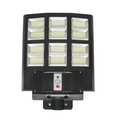 600W LED solar lamp with 18W solar panel, LifePo4 battery 3.2V/15Ah, 6500K, 2090lm, motion sensor, remote control, IP65 Breckner Germany