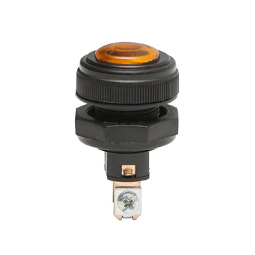 Yellow dashboard lamp/witness Breckner Germany