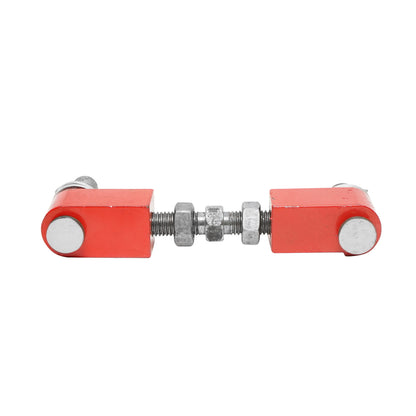 Adjustment screw for brake of forest tractor winch