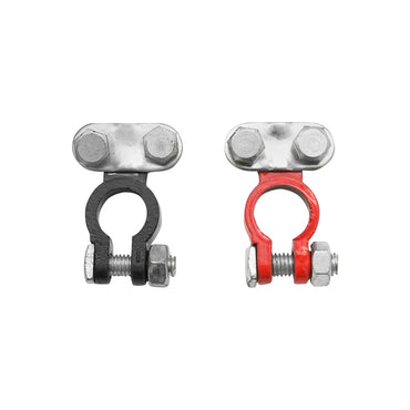 Set of battery terminals Zn red and black Breckner Germany