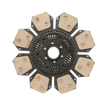 Clutch disc with a 350mm outer diameter, an inner diameter of 45mm, a second inner diameter of 50mm, Z=18 for Fiat OEM 5118453