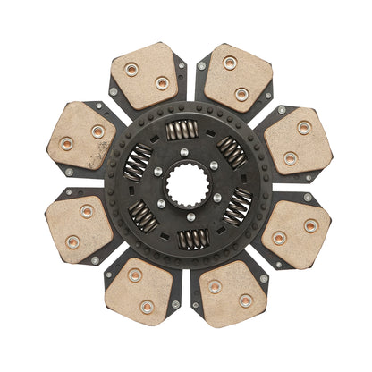 Clutch disc with a 350mm outer diameter, an inner diameter of 45mm, a second inner diameter of 50mm, Z=18 for Fiat OEM 5118453