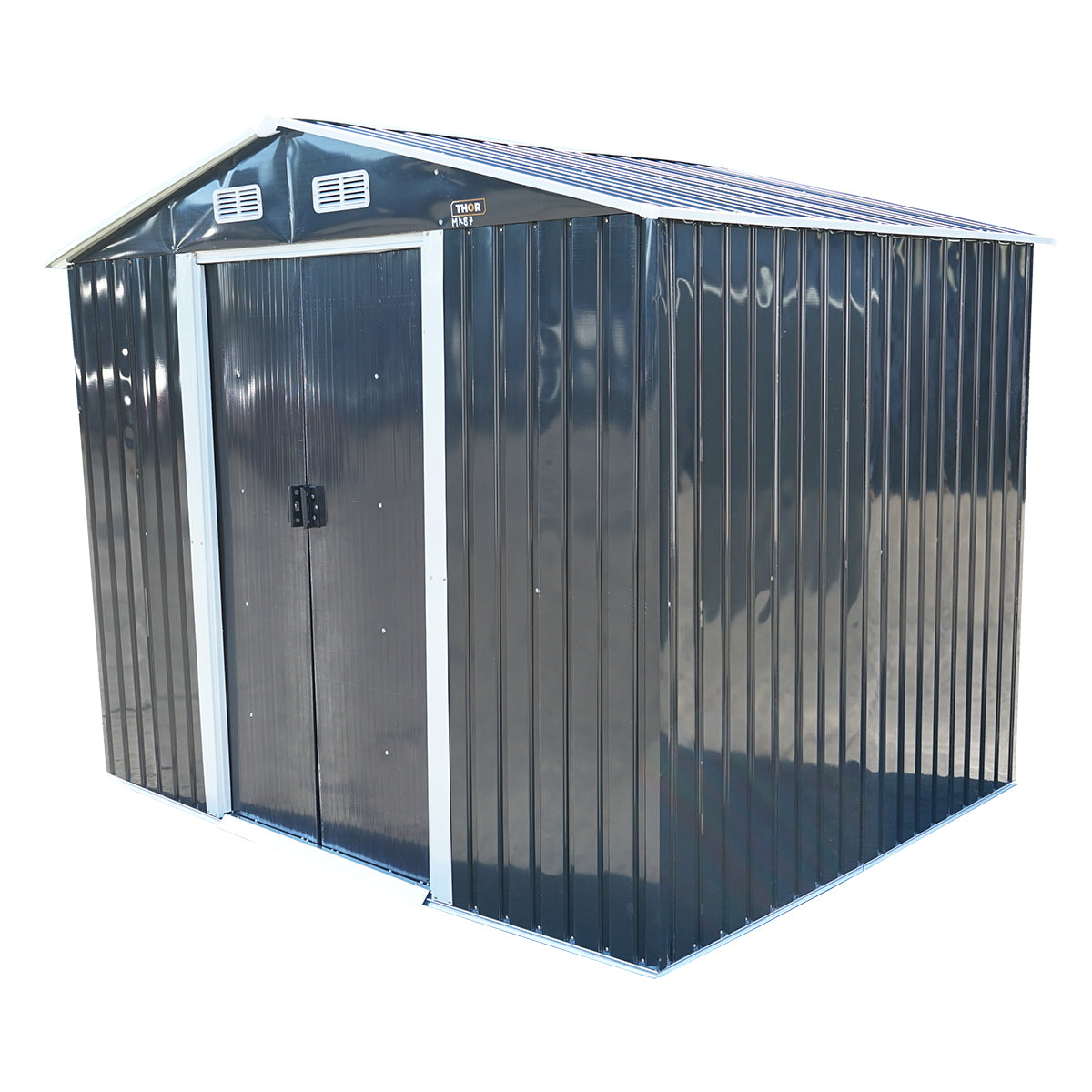 Metal garden shed 205x257x212cm