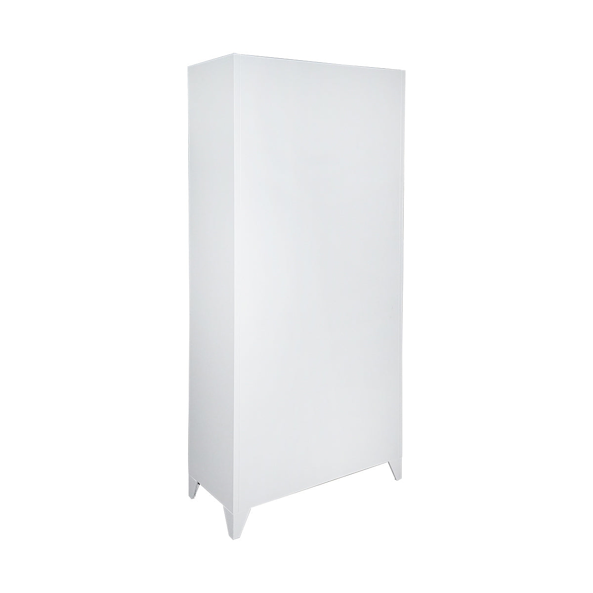 Metal cabinet with 2 glass doors and 2 secured solid doors 1900x900x400mm