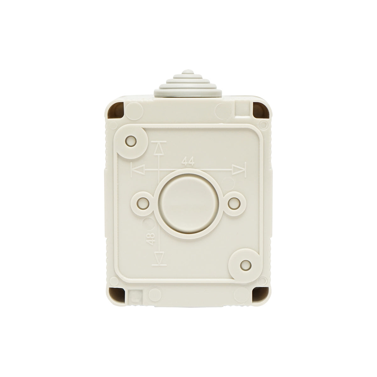 Schuko plug simple applied for IP55, 16A, 250V with grounding and protection Breckner Germany
