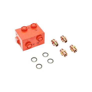 Hydraulic plug distributor sertaras
