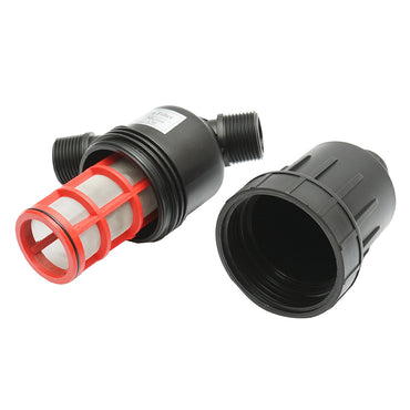 1 inch plastic filter with mesh, 32mm for tube, irrigation hose