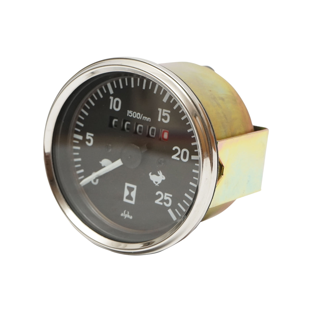 Clock/RPM indicator, universal tachometer compatible with Massey Ferguson 1666561M92, 1666562M92, 1674637M2, 1674637M92, 1875187M92