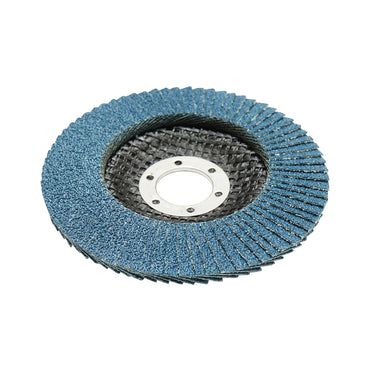 Zirconium abrasive flap disc for metal and stainless steel P60, 115mm Breckner Germany