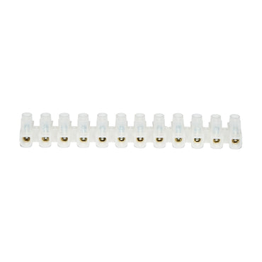 10A 380V terminal block, 12 poles 10mm Leader